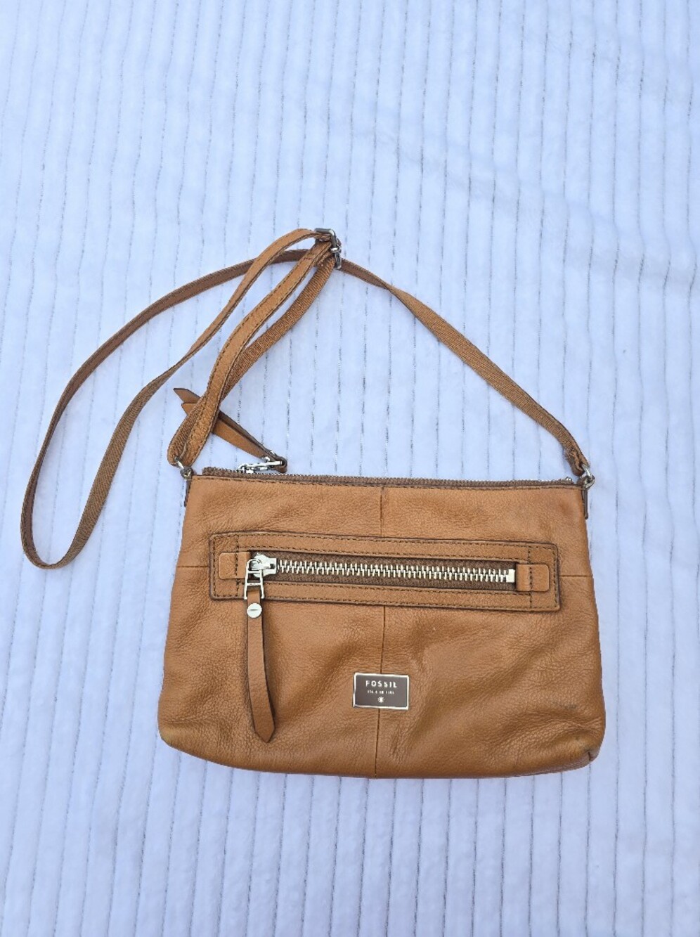 Fossil Dawson Y2K Leather Crossbody Bag
